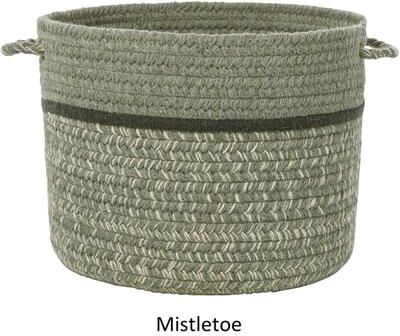 Rhody Rug Seaport Wool Blend Storage Basket