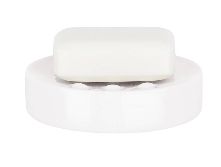 Spirella Seifenschale Tube Weiss 2.5 × 8.5 × 12 cm