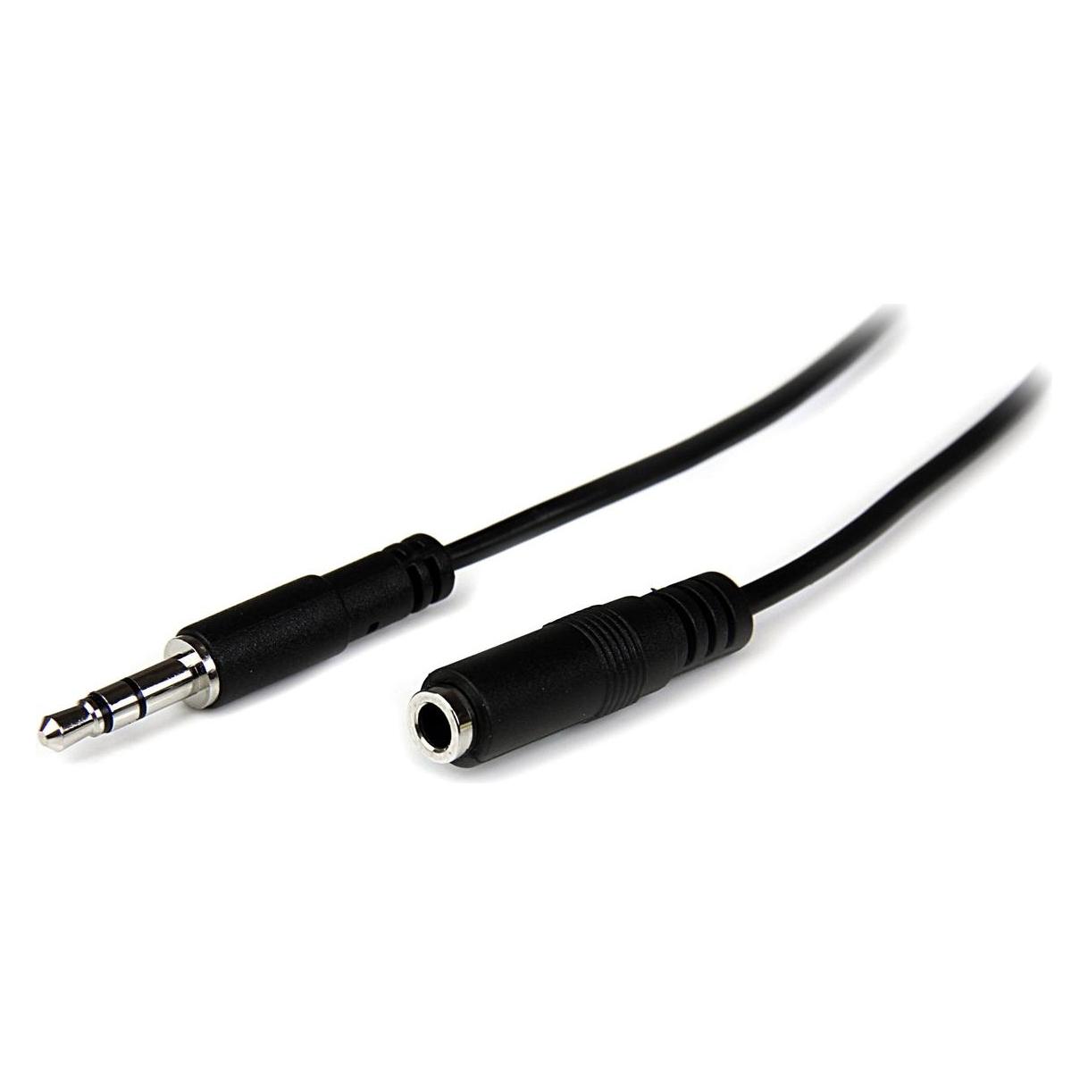 StarTech 3.5mm Stereo Klinkenverlängerung (2 m, AUX Kabel) (MU2MMFS)