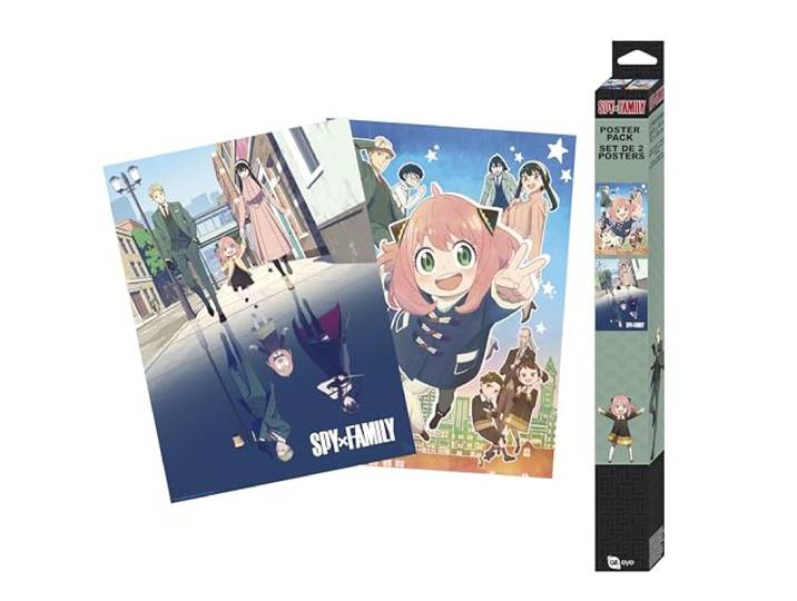 GB eye - SPY X FAMILY Set 2 Chibi Posters Une double famille