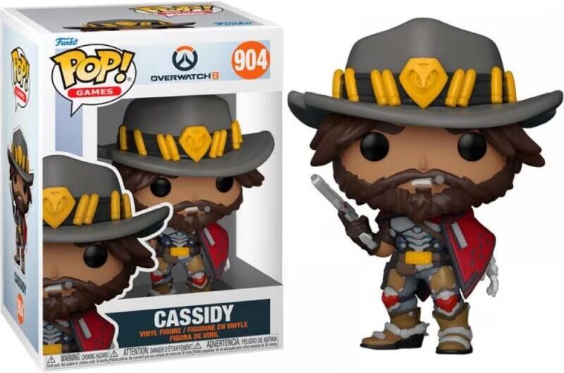 Funko Pop Overwatch 2 Cassidy 59189 Talla Única Unisex