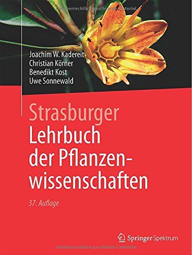 E. Strasburger - Strasburger - Lehrbuch der Pflanzenwissenschaften - Preis vom 02.10.2026 23:42:20 h