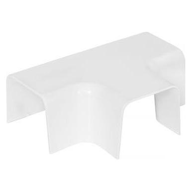 Csdk SL Kanal-T-Stück, Farbe weiss, für den Ausseneinsatz, UV-beständiger Kunststoff. (1806088)