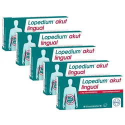 Lopedium Akut Lingual 2 Mg Schmelztab 5X10 St
