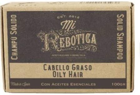 MI REBOTICA Laboratorio de Formulaciones Champú Sólido Cabello grraso