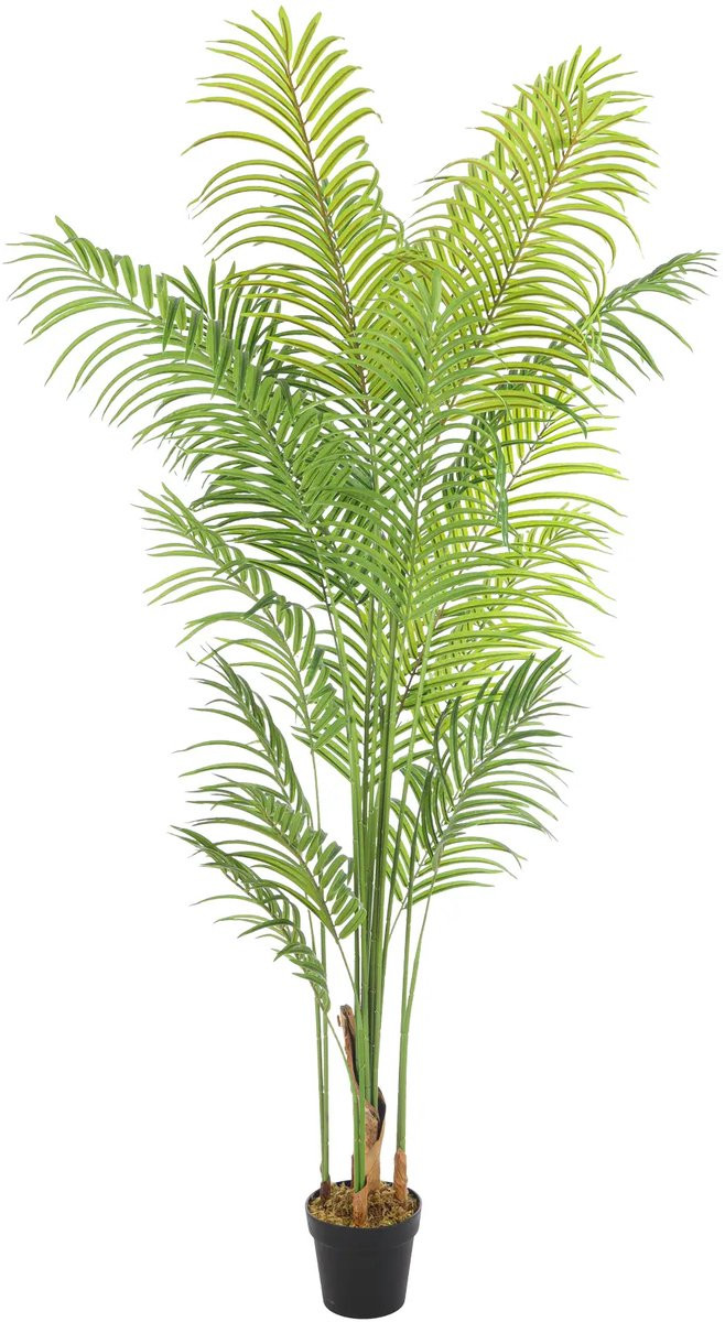 Kunst Arecapalm 190 cm – Extra Volle Kunstpalm inclusief pot – Binnenplant