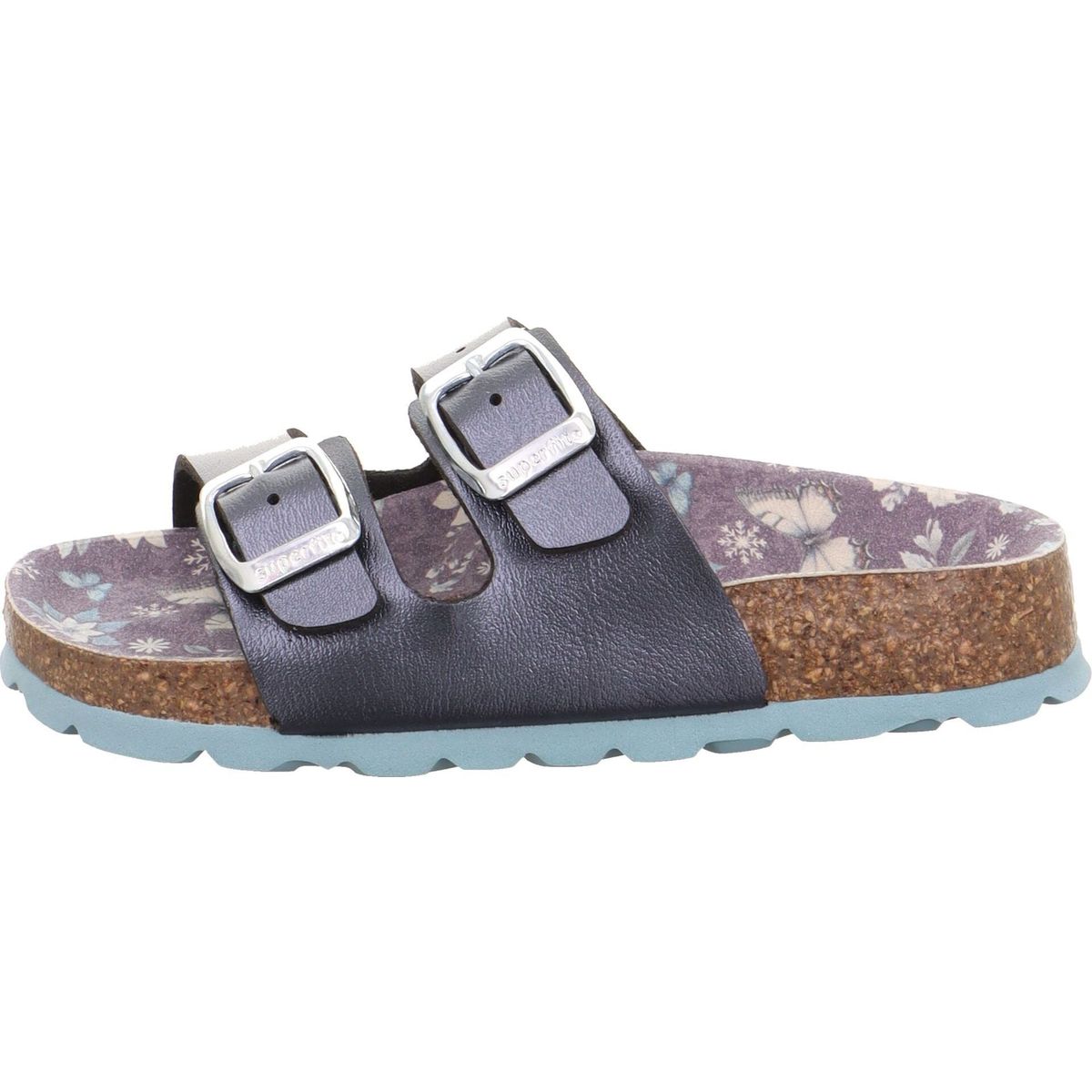 Superfit Fussbettpantoffel blau (8250) 30 1-800111-8250-30
