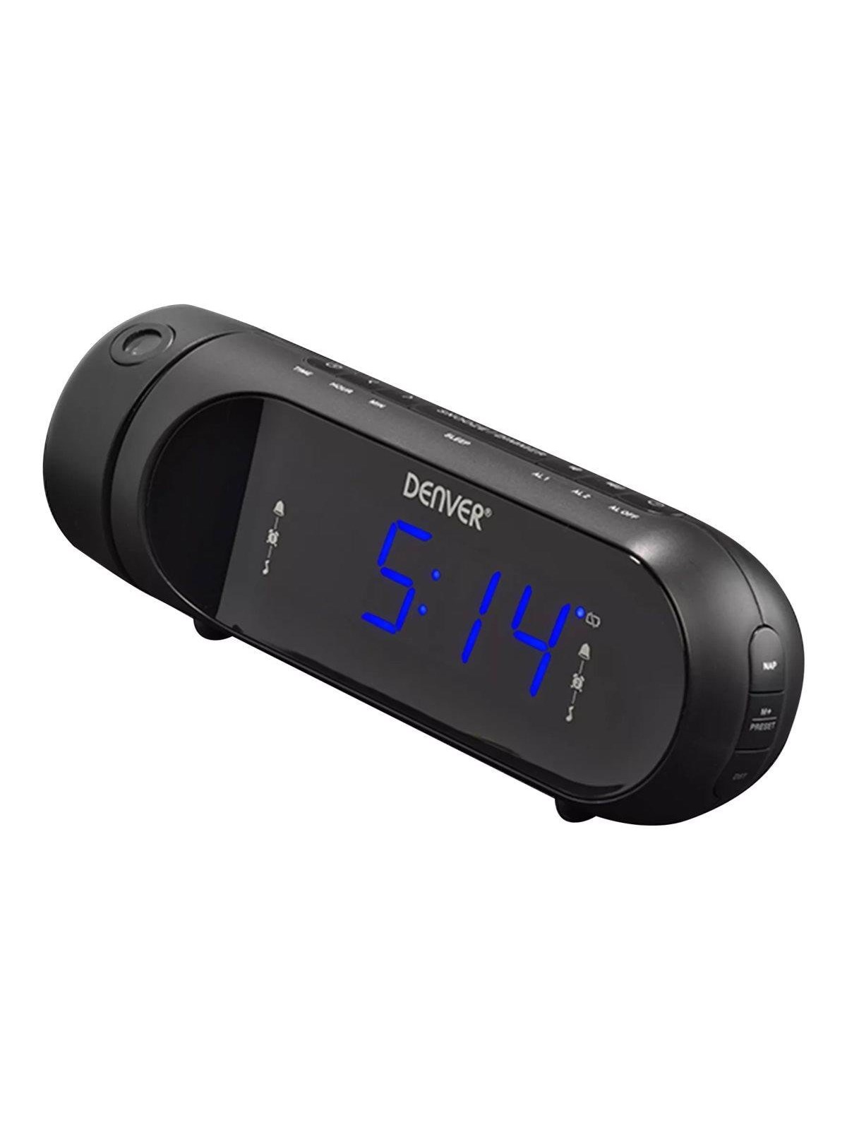DENVER CPR-700 - clock radio - FM - schwarz