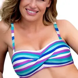 Wiki Wirefree Bandeau Bikini Top Mixed E 75 Damen
