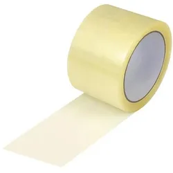 Transpak, Klebeband, Klebeband Breite 75mm, Länge 66m, Stärke 45μ PP transparent Hotmelt-Kleber (75 mm)