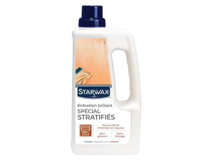 Entretien Parquet Vitrifié et Stratifié 1l - STARWAX 820717