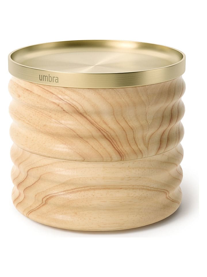 umbra Aufbewahrungsbox ''Tesora'' in Natur - (H)12 x Ø 13 cm - onesize