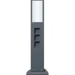 Gira Energiesäule anthrazit unbestückt 134928