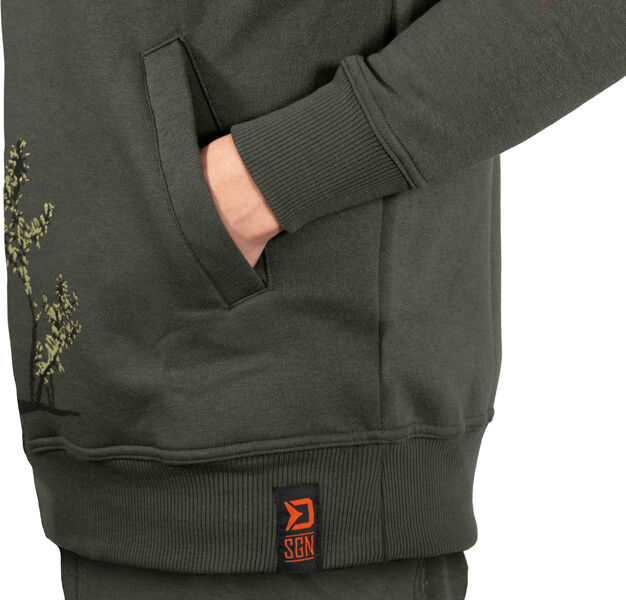 Sweat Delphin Catch me CARP NX M Gray, Beige M