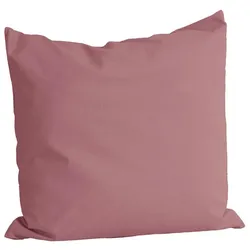 KISSENBEZUG Basic 100% Baumwolle rosenquarz 40/40 cm