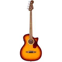Fender California Deluxe Kingman Bass CE Honey Sunburst - Akustikbass