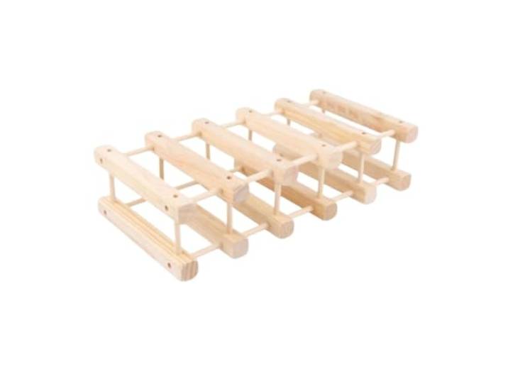 HLHLOP777 Tisch-Weinregale Weinregal aus Holz, Aufbewahrungsregal for Küche, Zuhause, Bar, Esszimmer Freistehende Weinregale(XL)