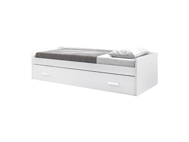 Lit Gigogne - Venprodin - 90 Cm - Blanc