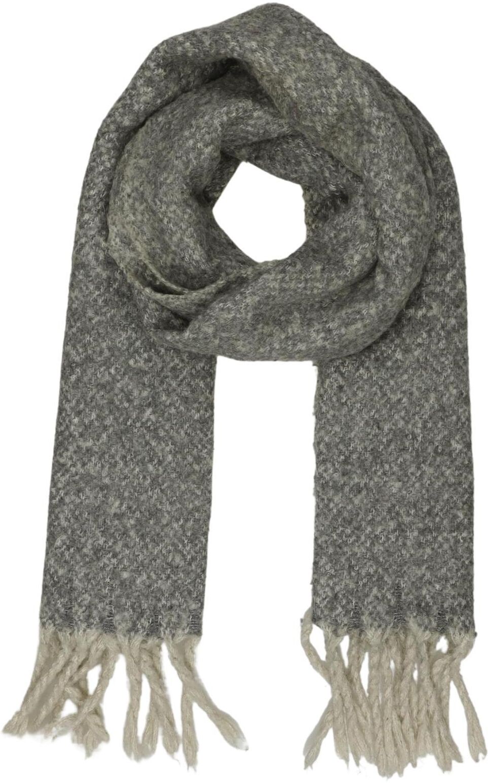 Pull & Bear Damen Schal oder Tuch, Grau, kein / Etikett - Second Hand