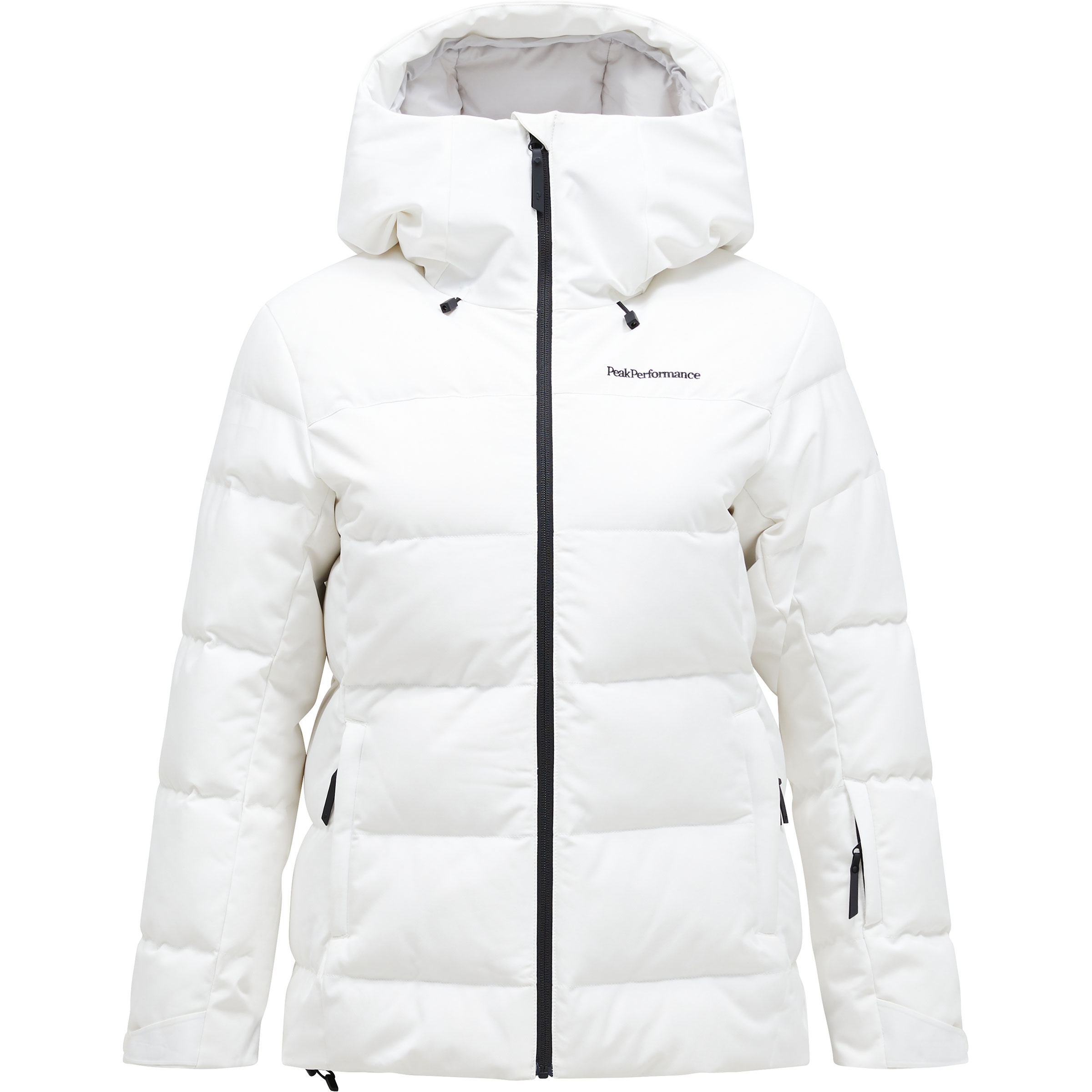 Peak Performance Shred Down Damen Isolationsjacke weiss Größe S Skifahren Isolierend Wasserabweisend