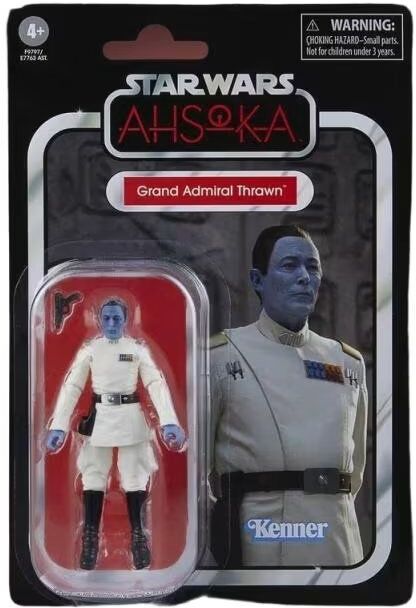 Hasbro Figura Star Wars The Vintage Collection Ahsoka Gran Almirante Thrawn Talla Única Unisex