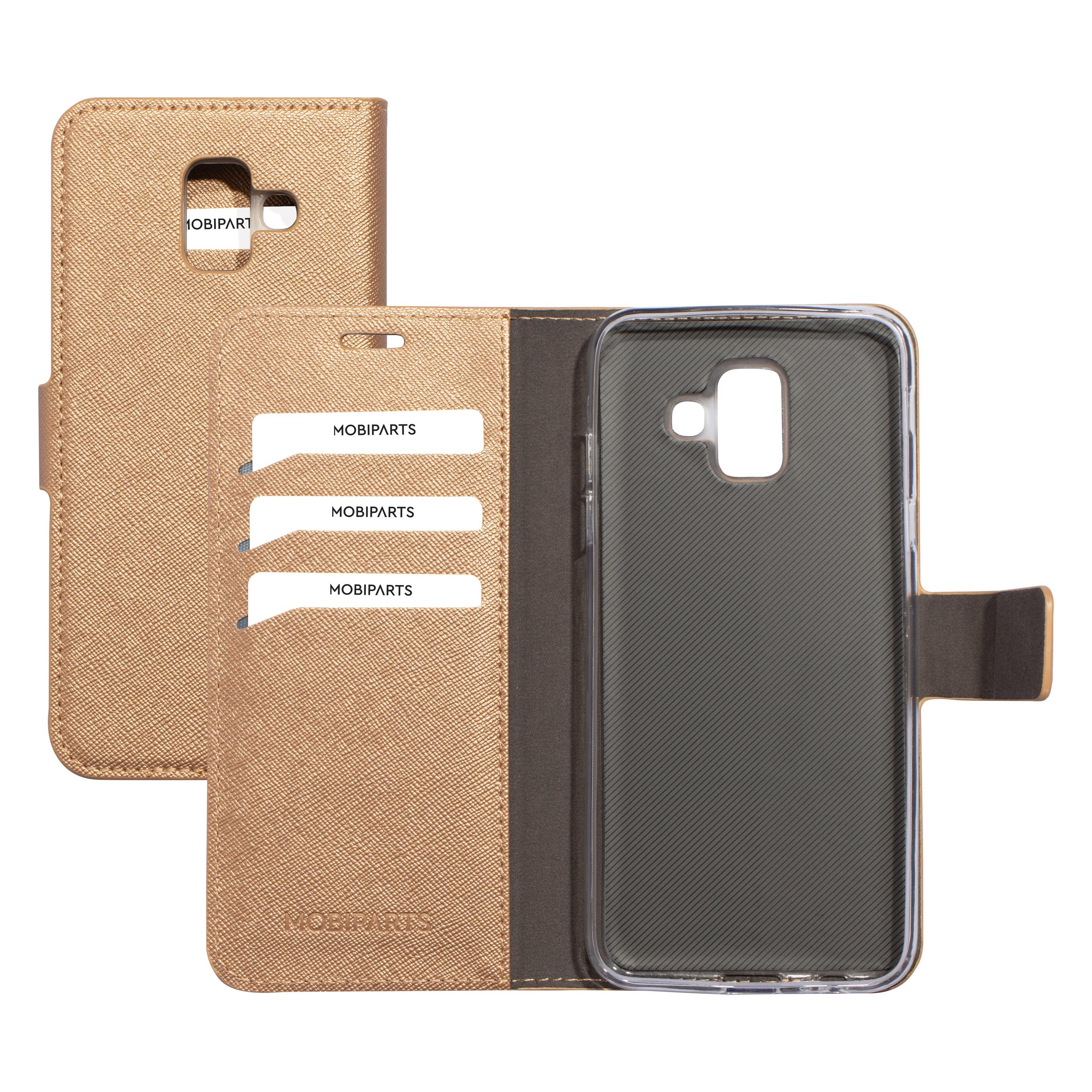 Mobiparts Saffiano Wallet Case Samsung Galaxy A6 (2018) Copper (Samsung Galaxy A6 (2018)) (MP-86584)