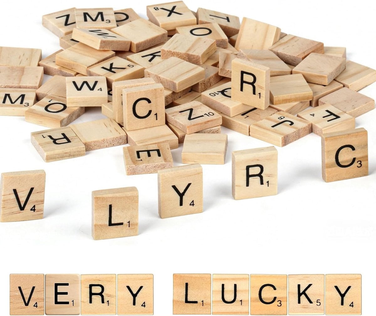 Houten Letterset voor volwassenen