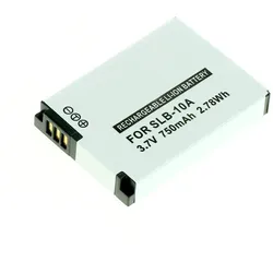 Akku für SAMSUNG WB 152F, Typ Samsung SLB-10A, 750 mAh