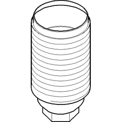 Dornbracht Fassung E14, Elektrozubehör 08185050290