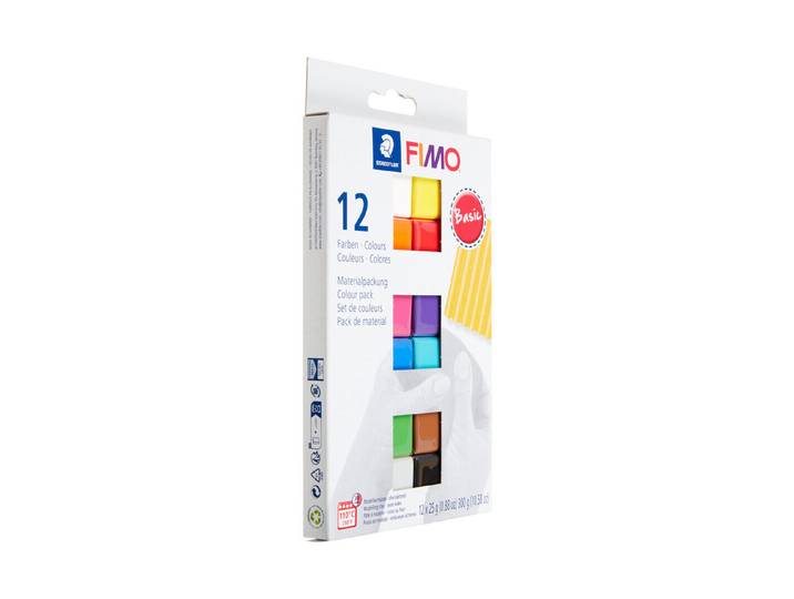 Fimo Soft Materialpackung 12 × 25 g