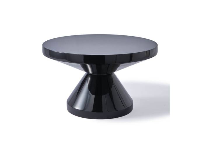 Table basse noir Zig Zag