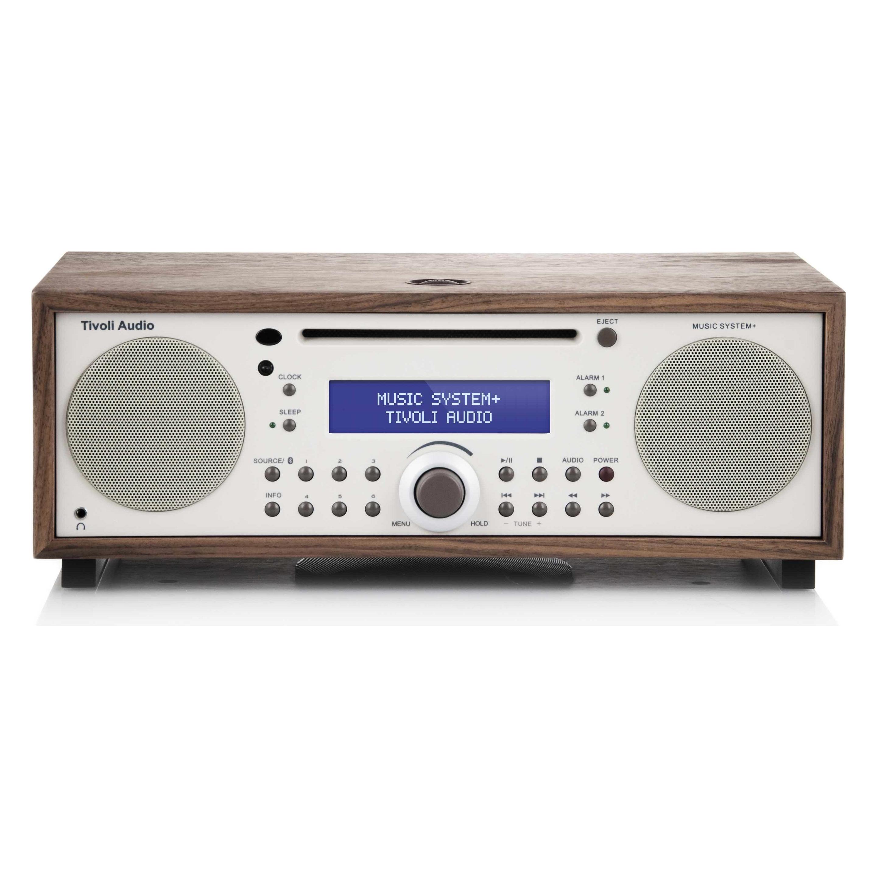Tivoli Audio Music System+ (AM, DAB+, FM, Bluetooth) (Music System+ Walnut/Beige MSYPCLA)
