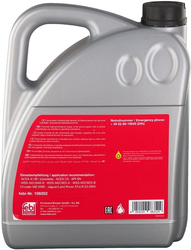 FEBI BILSTEIN 108352 Motoröl