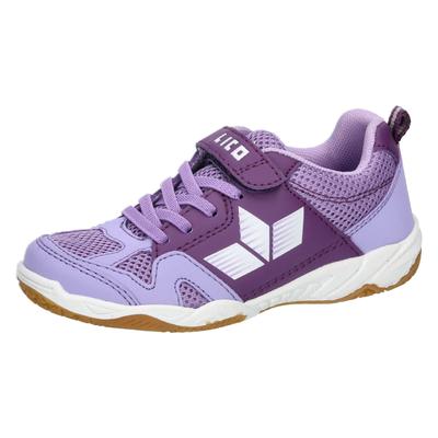 Hallenschuh LICO "Sportschuh Sport VS", Mädchen, Gr. 28, lila, Synthetik, Schuhe Hallenschuh