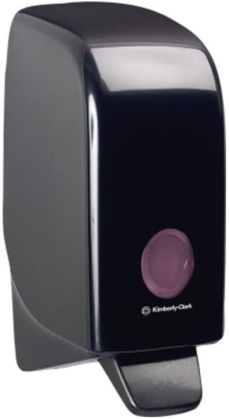 Aquarius Seifenspender, 1 x wandmontierter Seifenspender Schwarz ; Kimberly-Clark (7173)