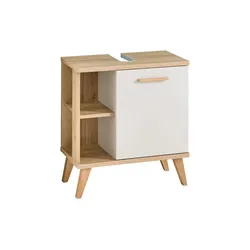 Waschbeckenunterschrank   ¦ beige ¦ Maße (cm): B: 60,5 H: 65