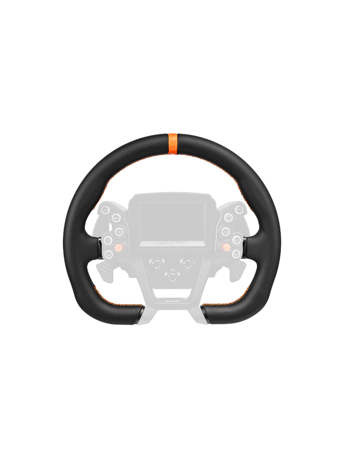 Simagic ZGT-300CD D-Shaped Steering Wheel Rim 300mm - Leather