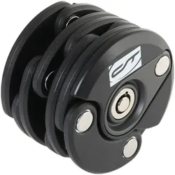 CONTEC Faltschloss KegLock 60 cm schwarz