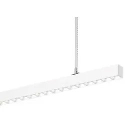 Siteco 51MX36DA47WB Silica 21Office-Leuchte,LED,7.060lm840, direkt/indirekt,abgehängte Montage