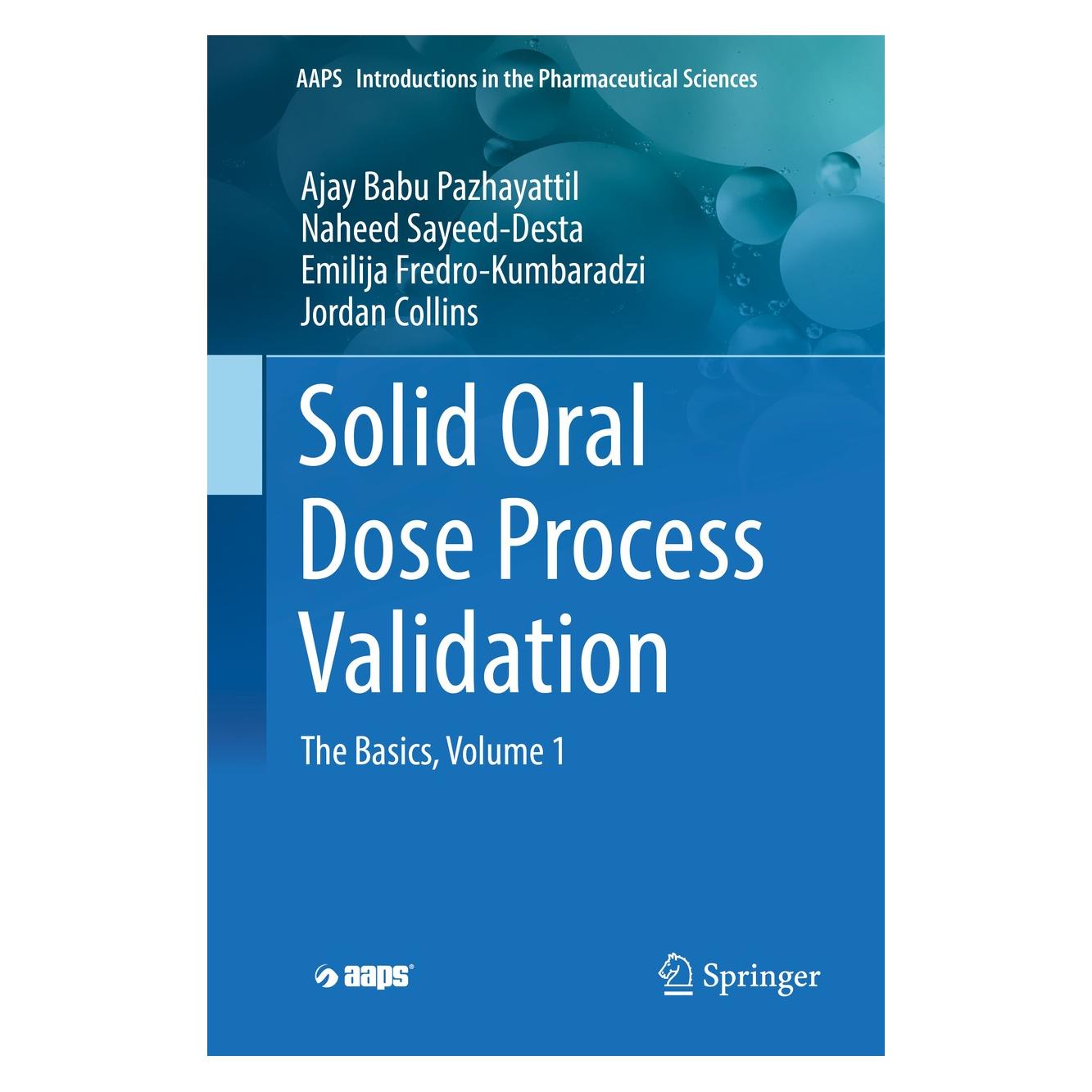 Springer Solid Oral Dose Process Validation (9783030024710)