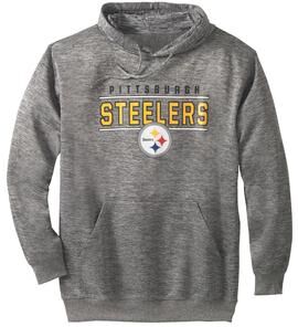 Men's Big & Tall NFL Performance Hoodie by NFL in Pittsburgh Steelers (Size 6XL)