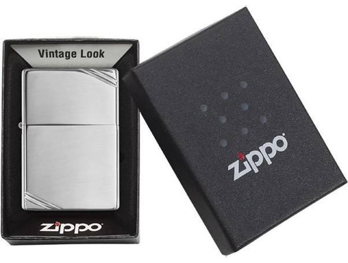 Zippo aansteker Vintage Chrome High Polished