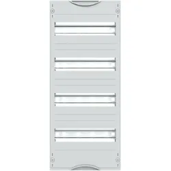 ABB STRIEBEL & JOHN 1V0A Reiheneinbaugeräte-Modul, Reihenabstand 125mm, 4RE/BH0, 1FB Modul montiert auf EDF-Profil