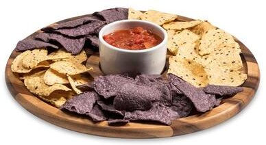 Kalmar Home Large Chip 'n Dip with Ceramic Bowl