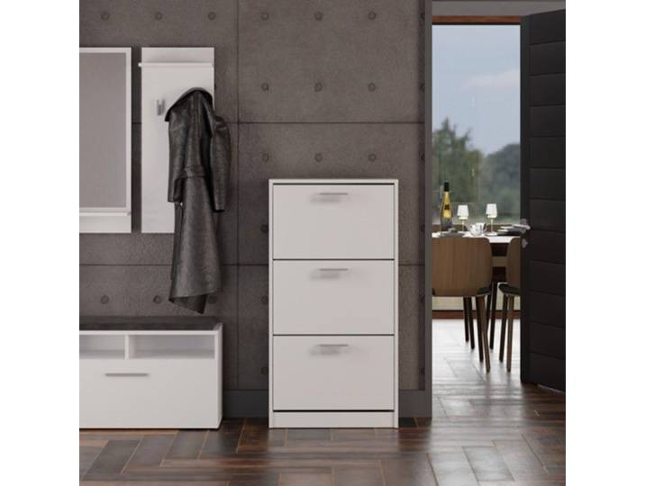 Meuble à chaussures POLA – Blanc