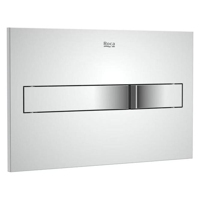 ROCA Ablaufplatte A890196001 DUPLO ONE BUTTON DOUBLE CHROME // DLP.RO.PRZ-DUPLO-ONE-CHROME (A890196001)