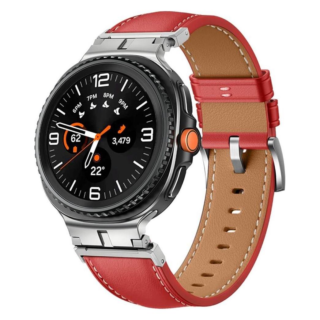 Cover-Discount Samsung Galaxy Watch 8 40mm / 44mm - Ersatzband Armband Leder (Echtes Leder) (69344043)