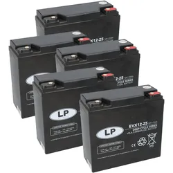 Akku-Satz 60V 25Ah für ECONELO 650, Billy, J 4000, Lux & X1