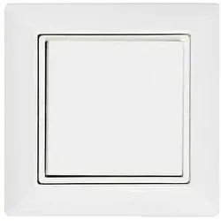 Bluetooth Wandschalter CASAMBI RW2EBTW EnOcean, programmierbar, kinetisch (ohne Batterie), Weiß, 2-fach, Weiß ARD-808922