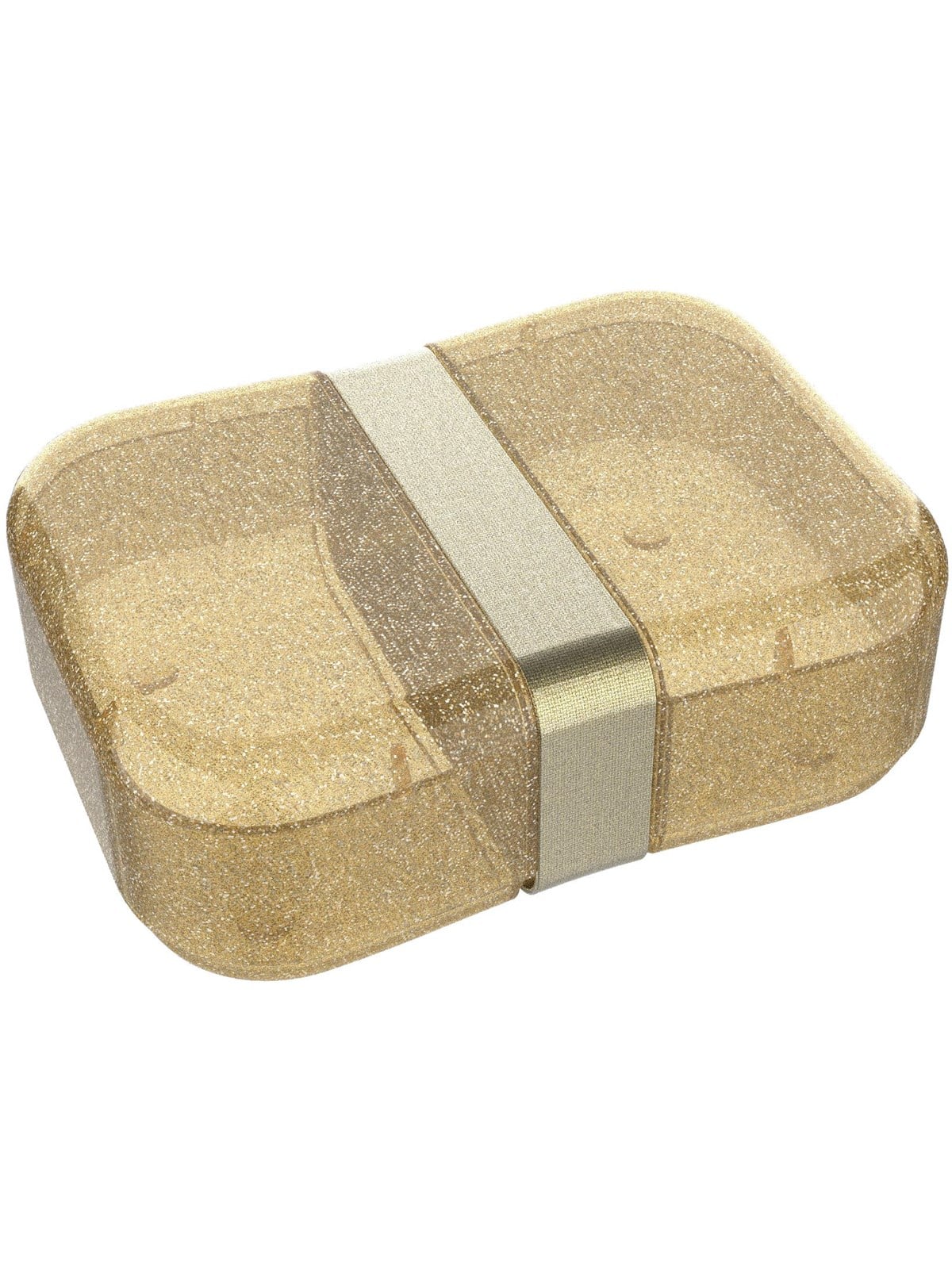 Euromic LUNCH BUDDIES Glitter lunch box w/strap GOLD